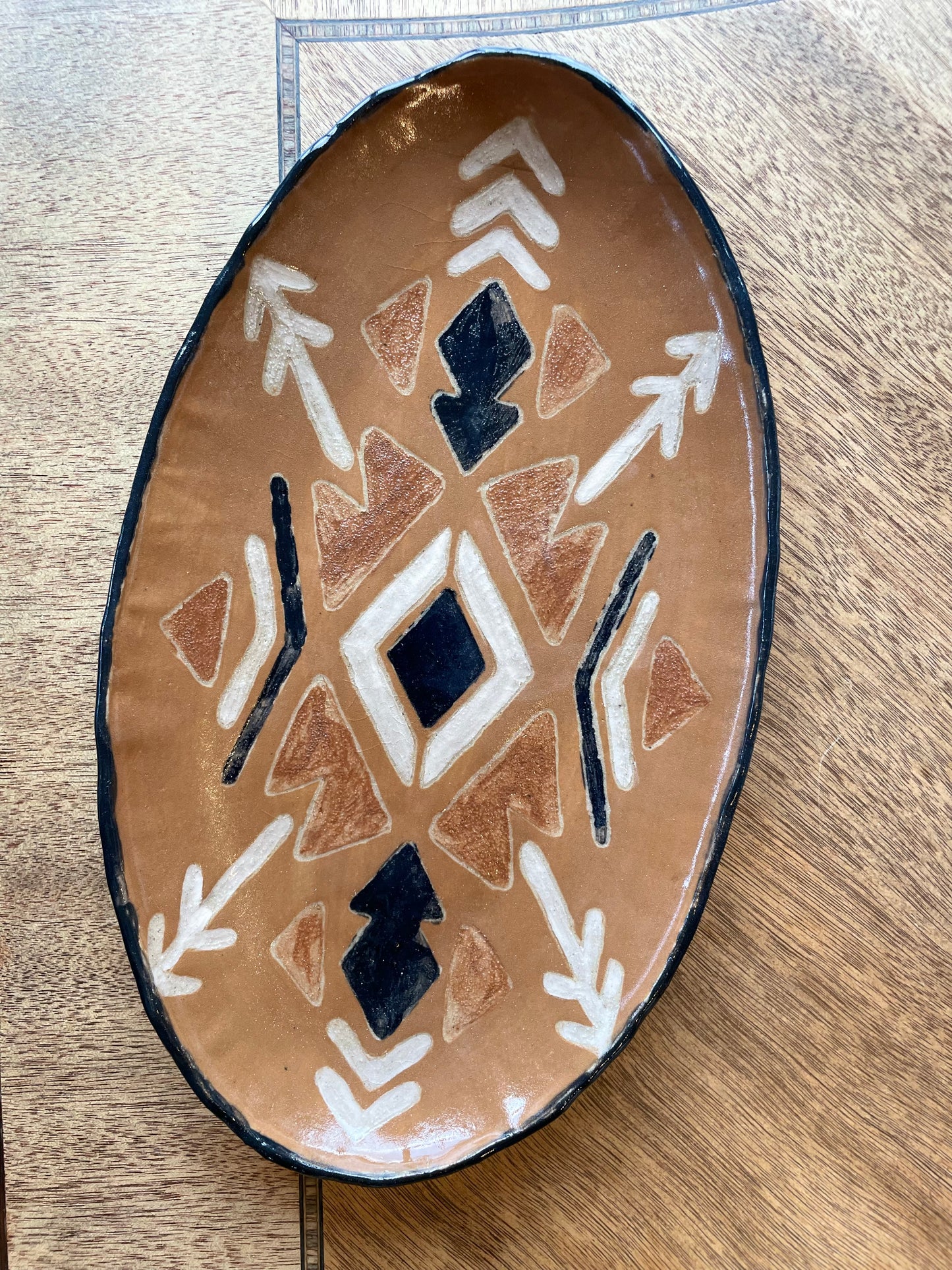 Carved platter