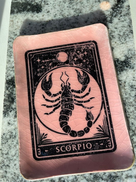 Zodiac Trinket Tray _ Scorpio