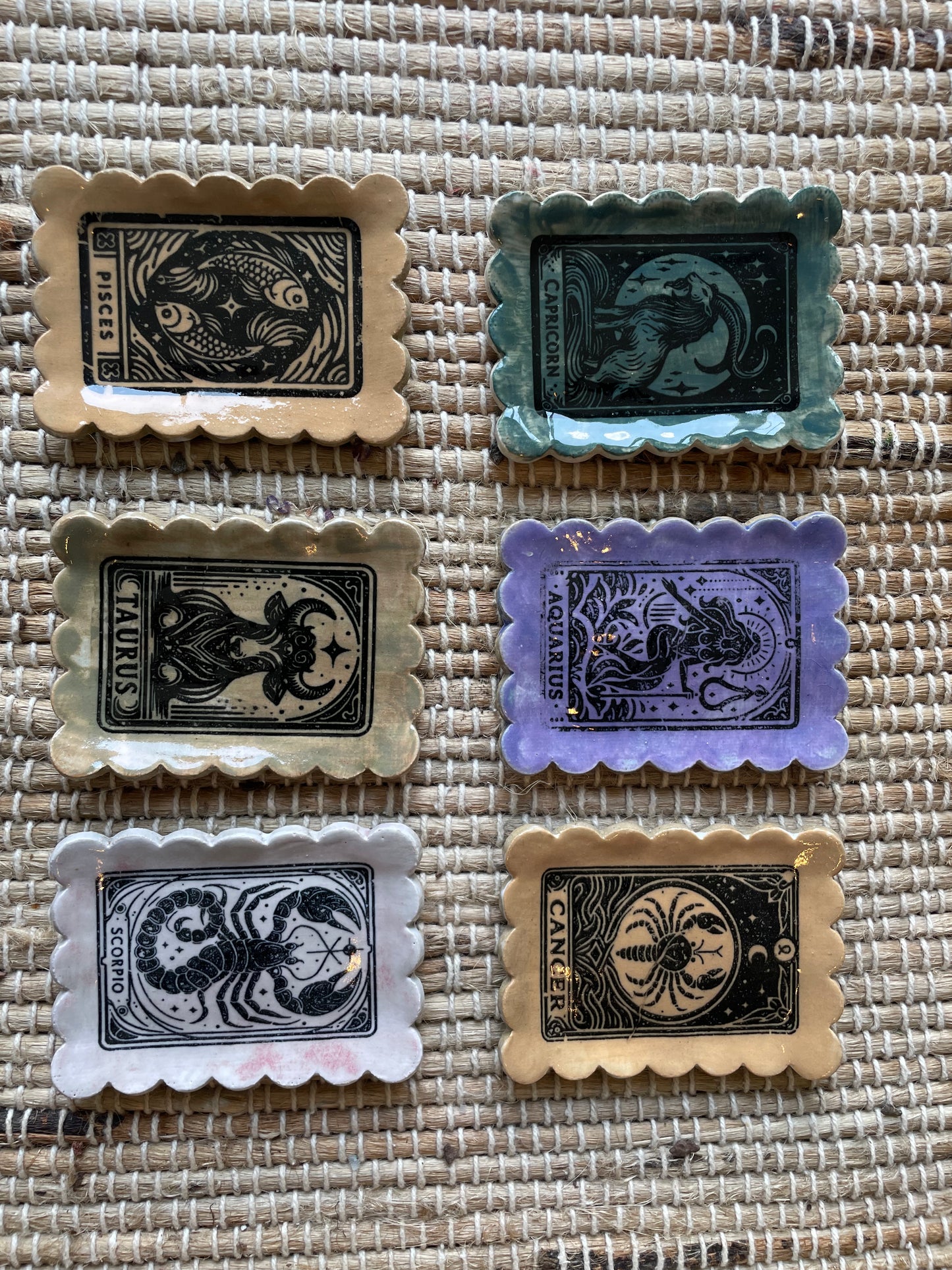 Mini Trinket Tray_Aquarius