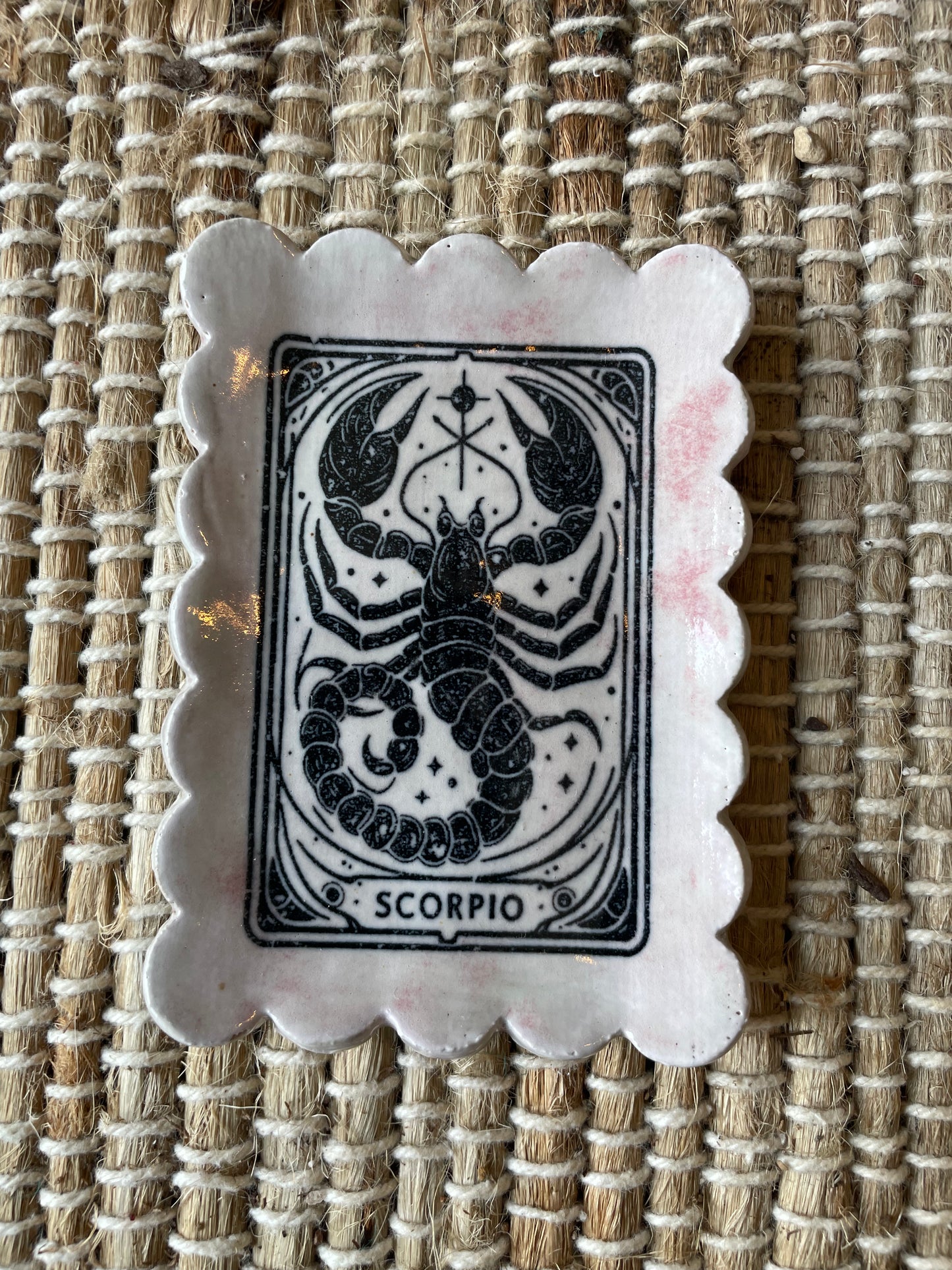 Mini Trinket Tray_Scorpio