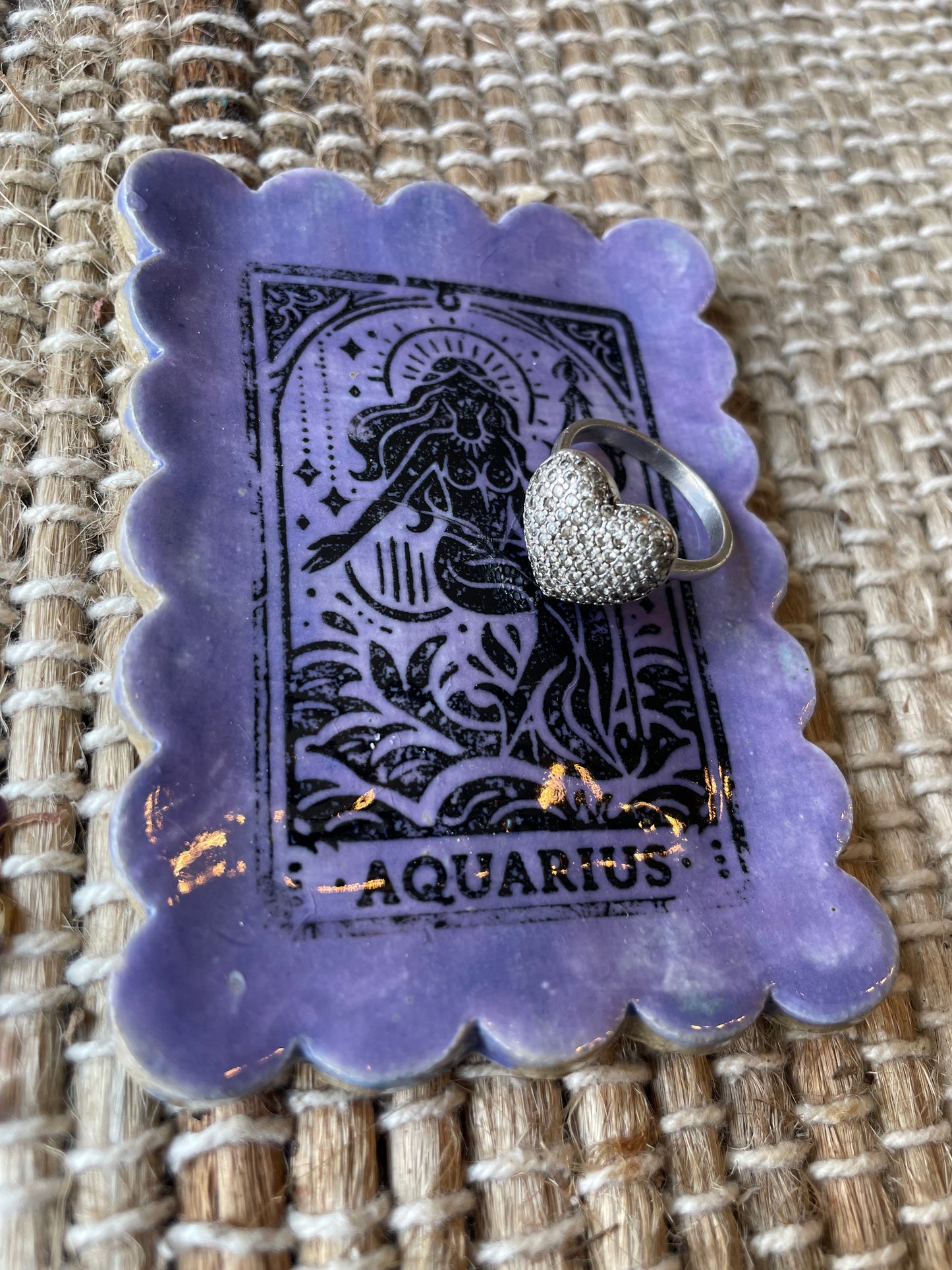 Mini Trinket Tray_Aquarius
